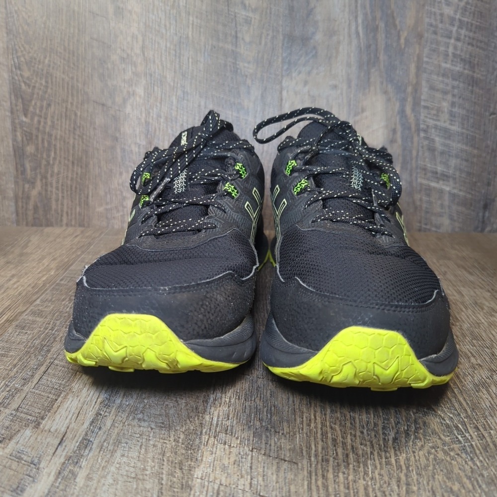 ASICS Gel Venture 9 Black Lime Zest Men's Size 10 Athletic Running Sneaker - Picture 3 of 14